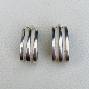 Vintage Atlas Tiffany & Co. Earrings Silver